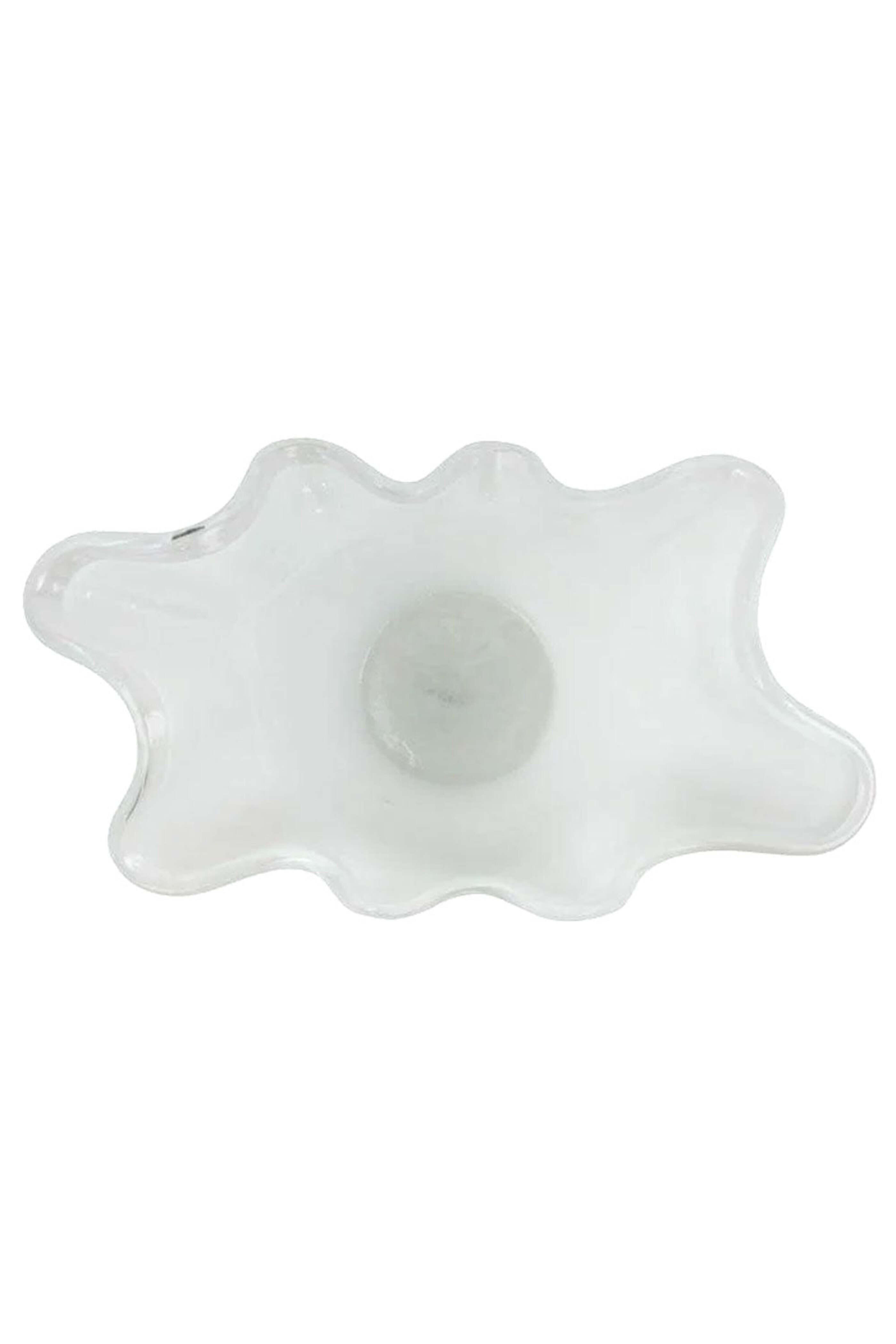 Vietri - White Glass Medium Bowl