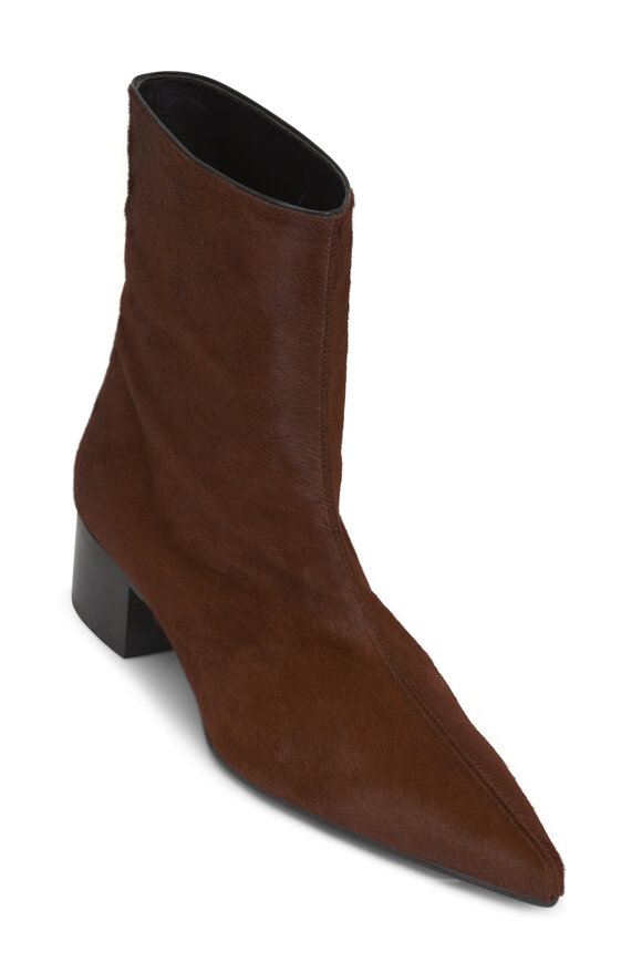 Khaite Andee Rust Ankle Boot, 40mm