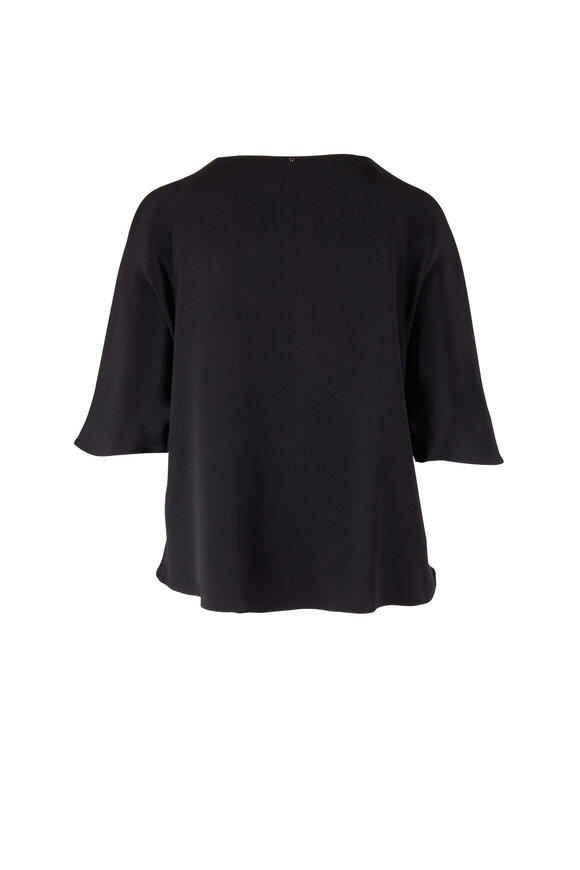 Peter Cohen - New Black Silk T-Shirt