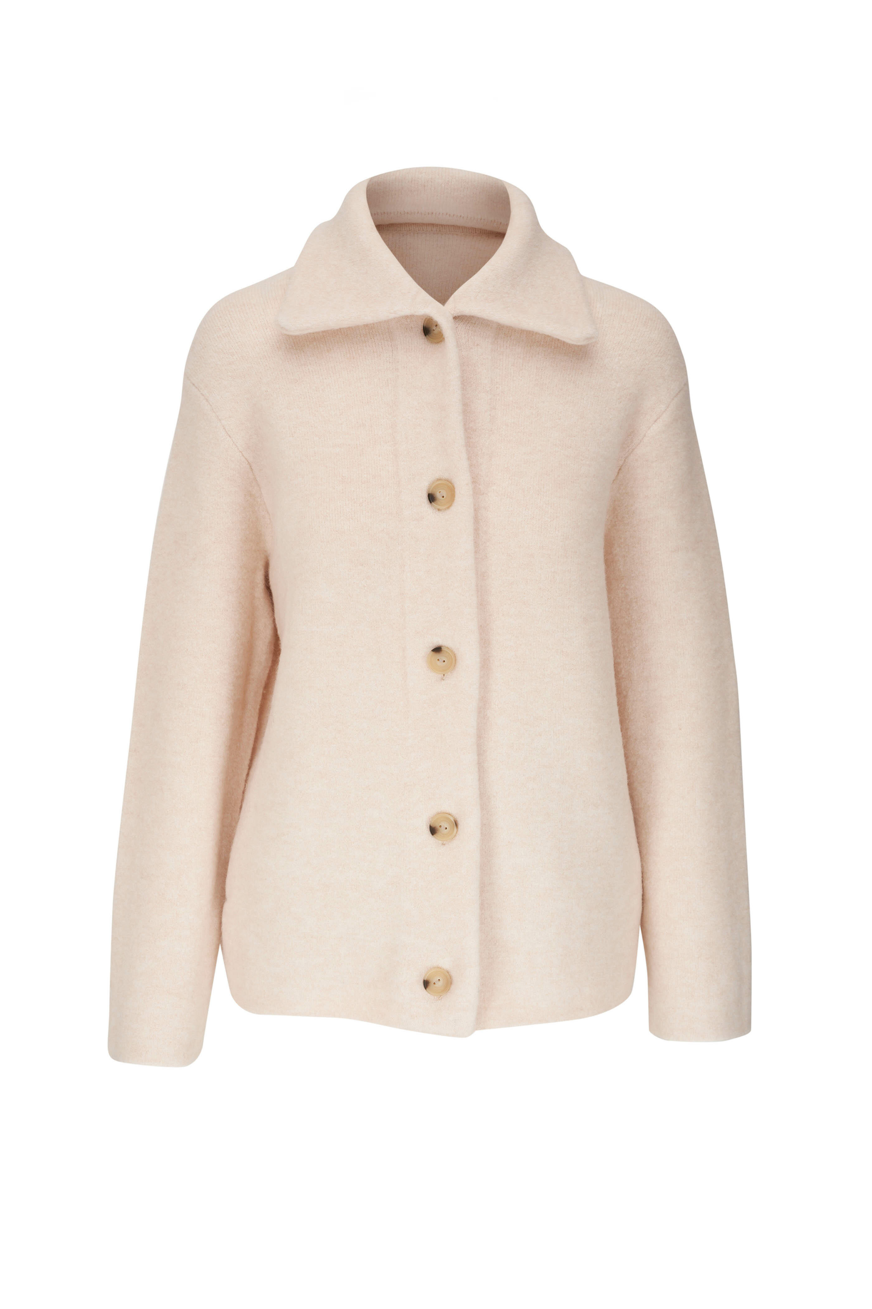 Vince - Heather Enoki Button Collared Cardigan | Mitchell Stores