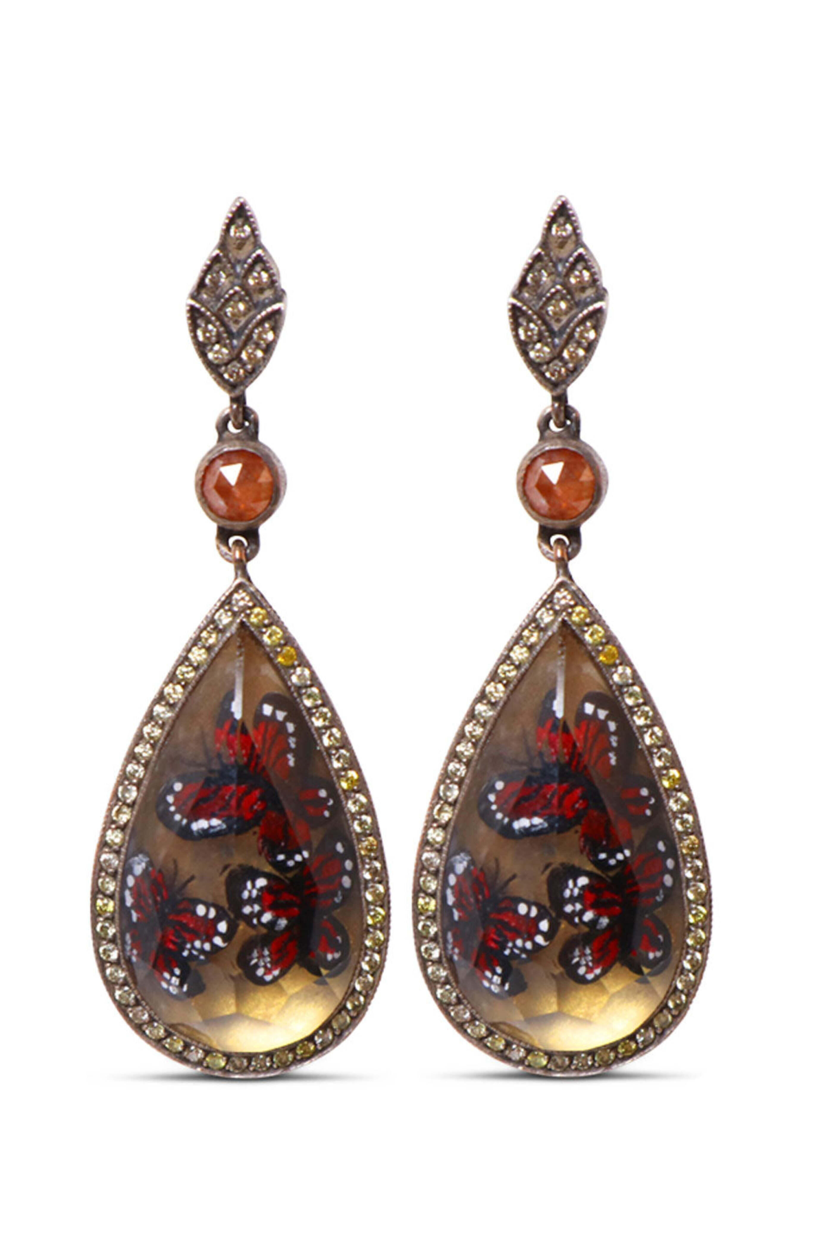 Sevan Bicakci - Diamond Butterfly Earrings