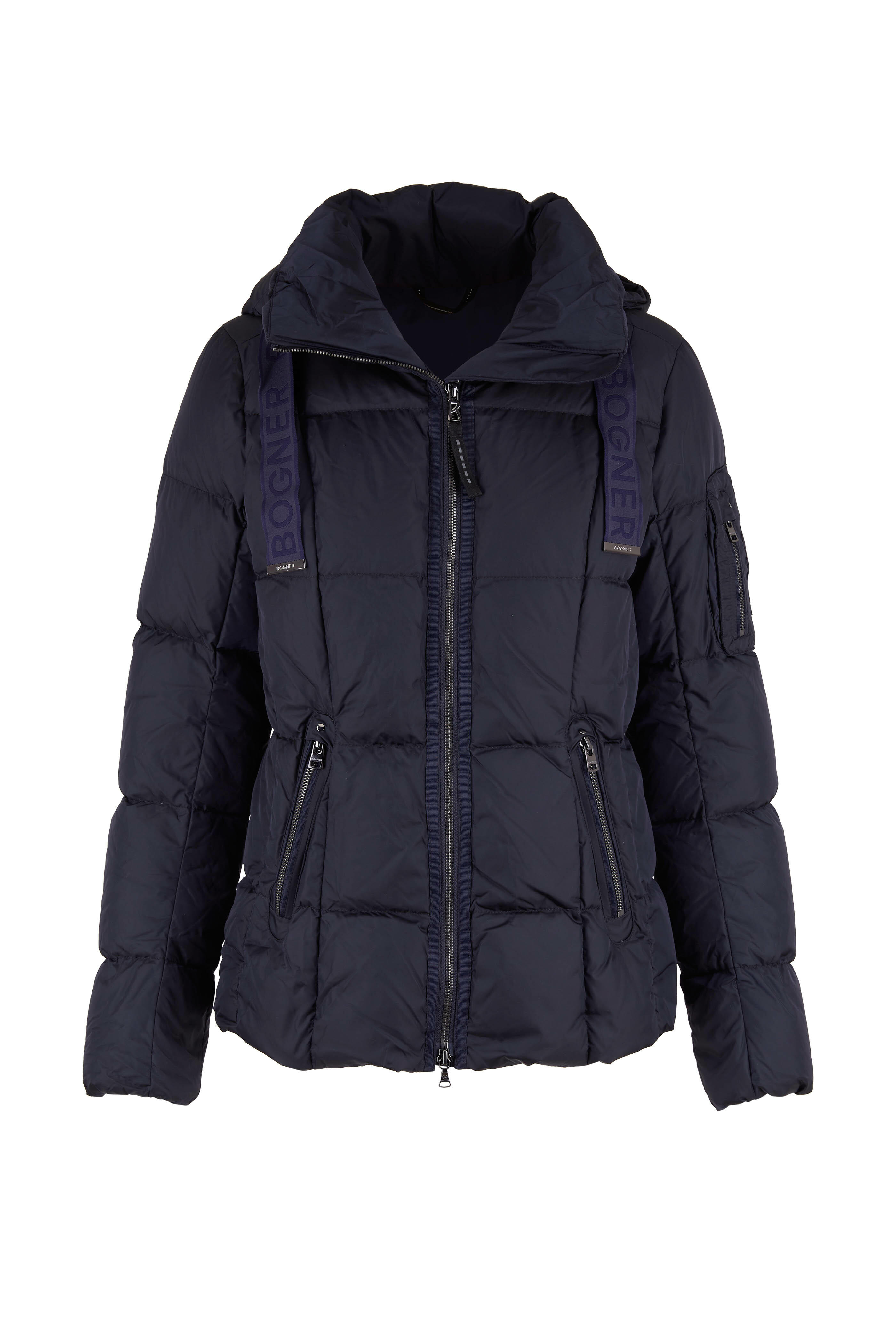 Bogner - Felina-D Navy Fitted Down Jacket | Mitchell Stores