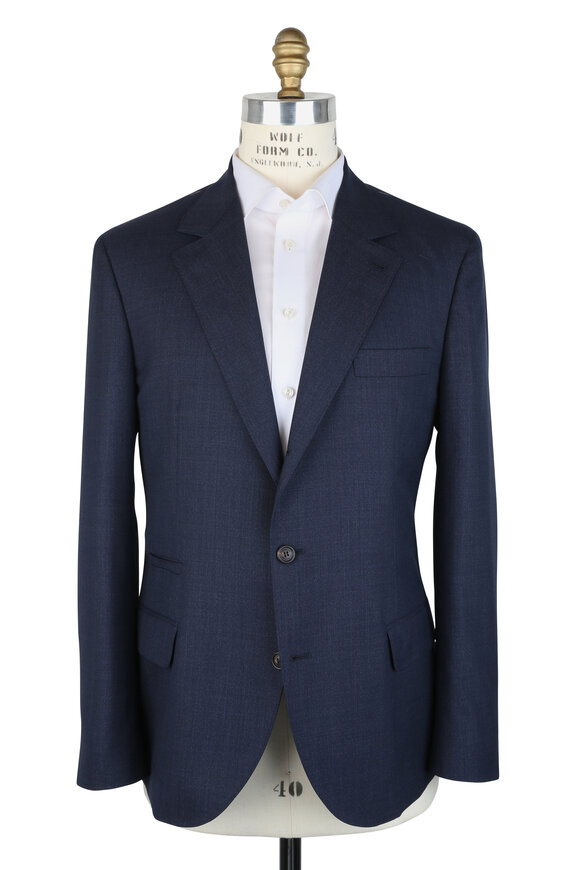 Brunello Cucinelli - Blue Wool Suit 