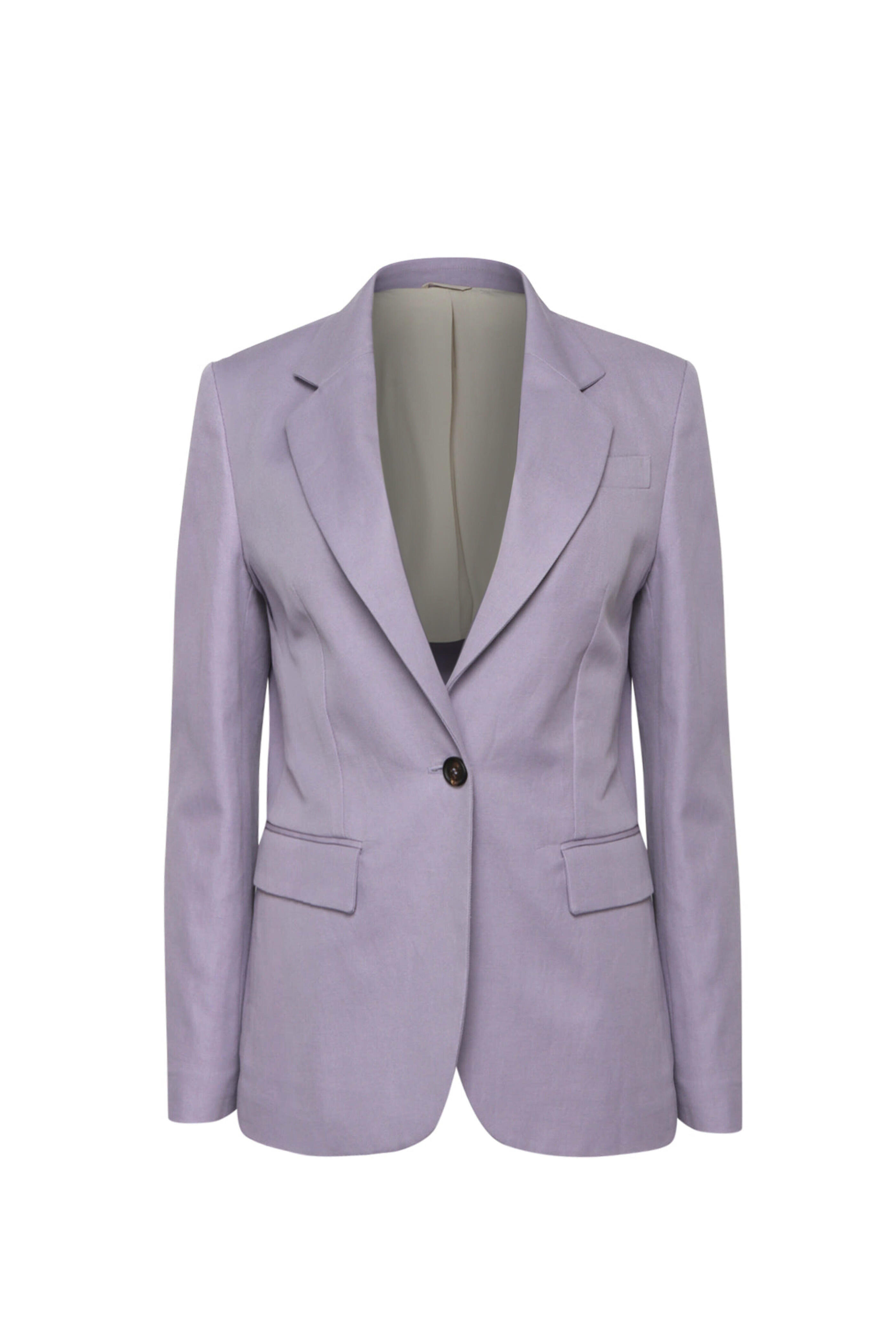 Brunello Cucinelli - Lavender Sleeveless Pleated Silk Dress