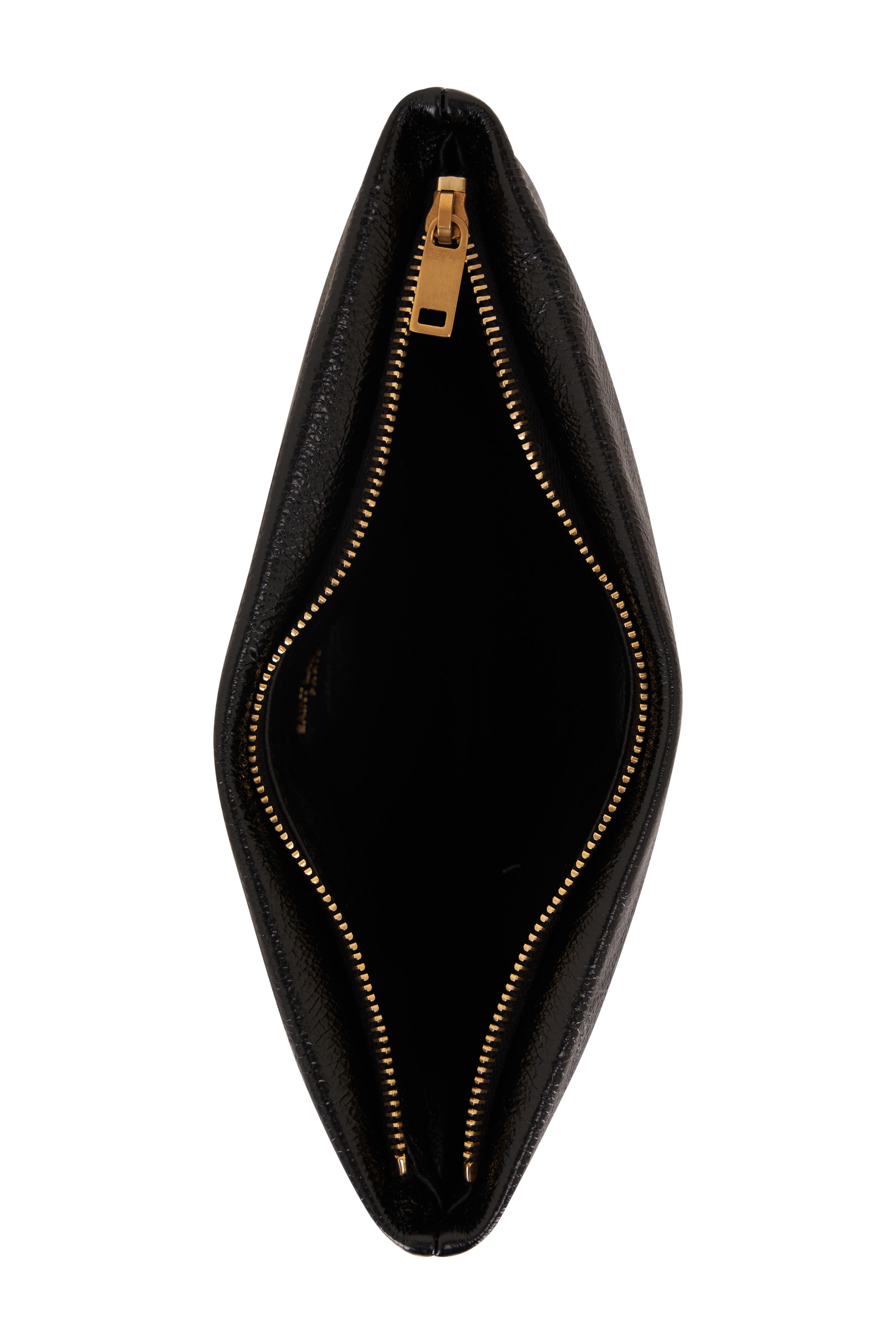 Saint Laurent - Pouch Pillow Black Leather Bag