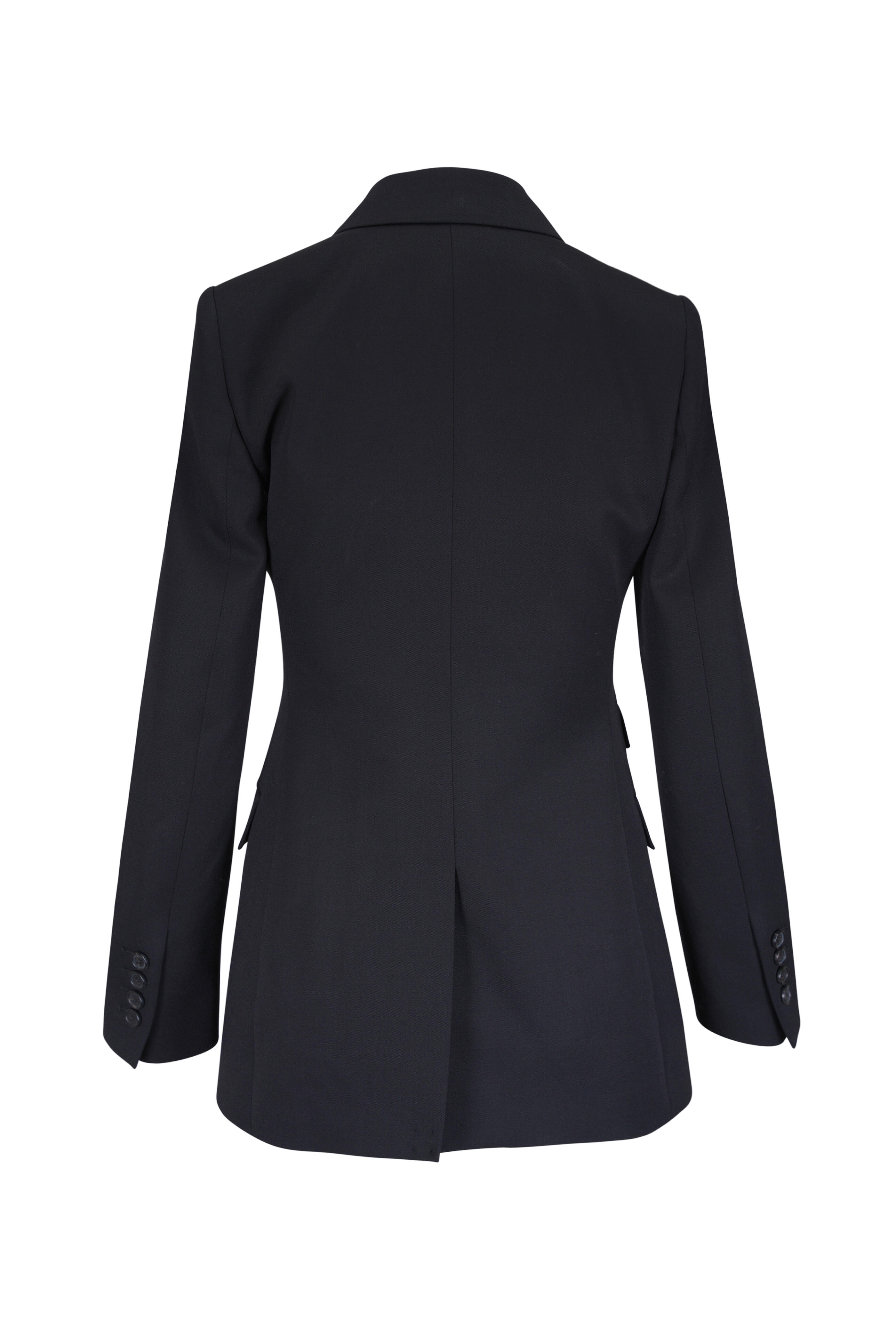 Nili Lotan - Noah Black Virgin Wool Jacket - view 3