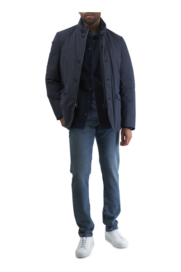 Herno - Laminar Navy Gore-Tex Blazer