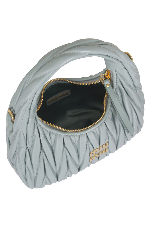 Miu Miu Small Wander Quilted Leather Crossbody - view 5