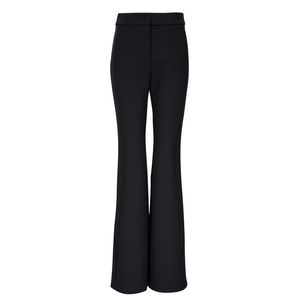 Akris - Faris Black Techno Bootleg Pant | Mitchell Stores