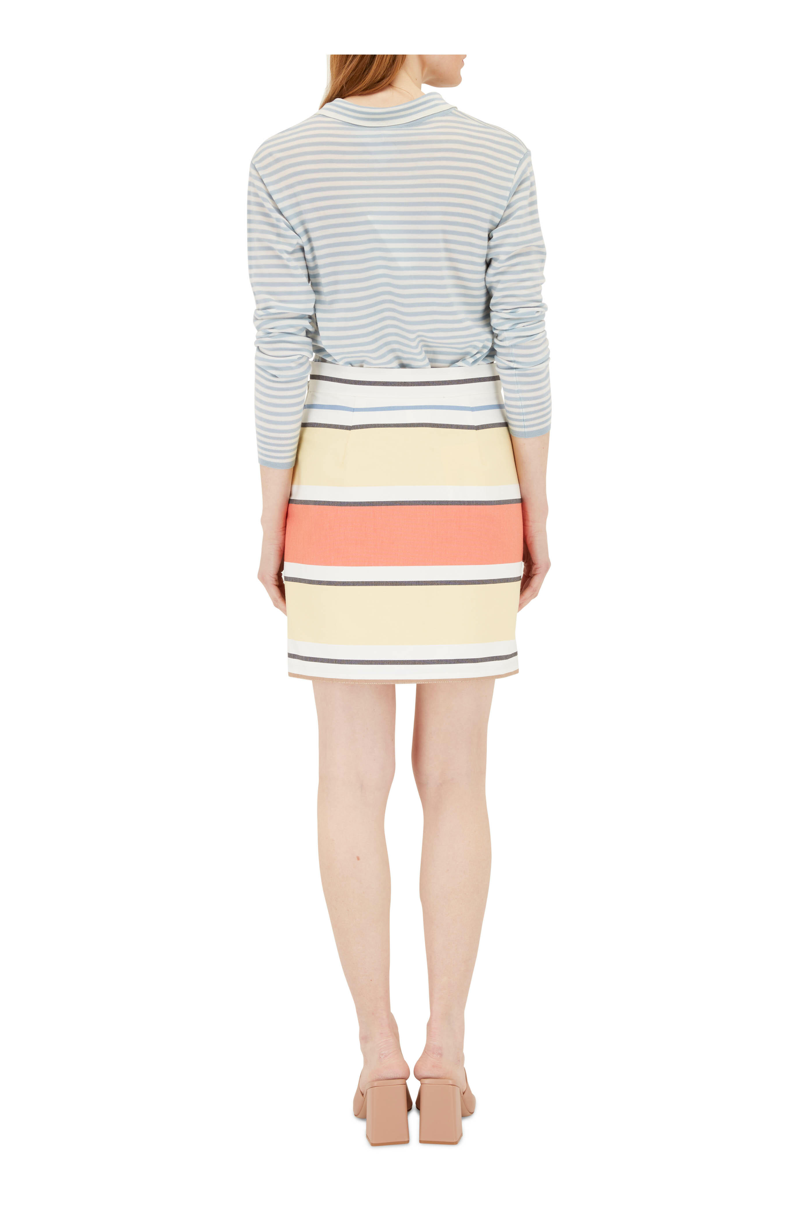 【送料&関税込】Max Mara Studio Alcuno Pleated Mini Skirt ALCUNO2426106051600_005-