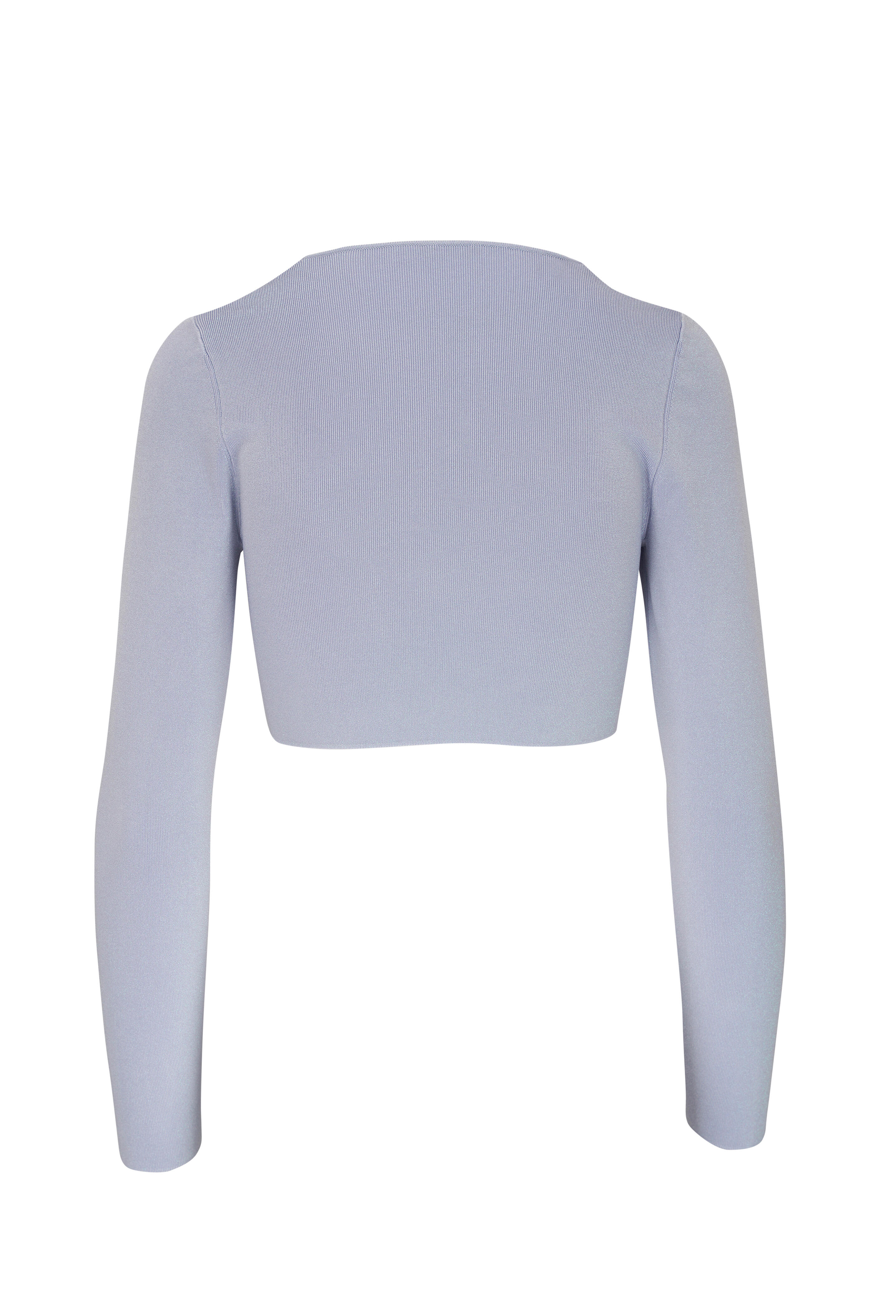 Zimmermann - Natura Blue Metallic Scoop Top