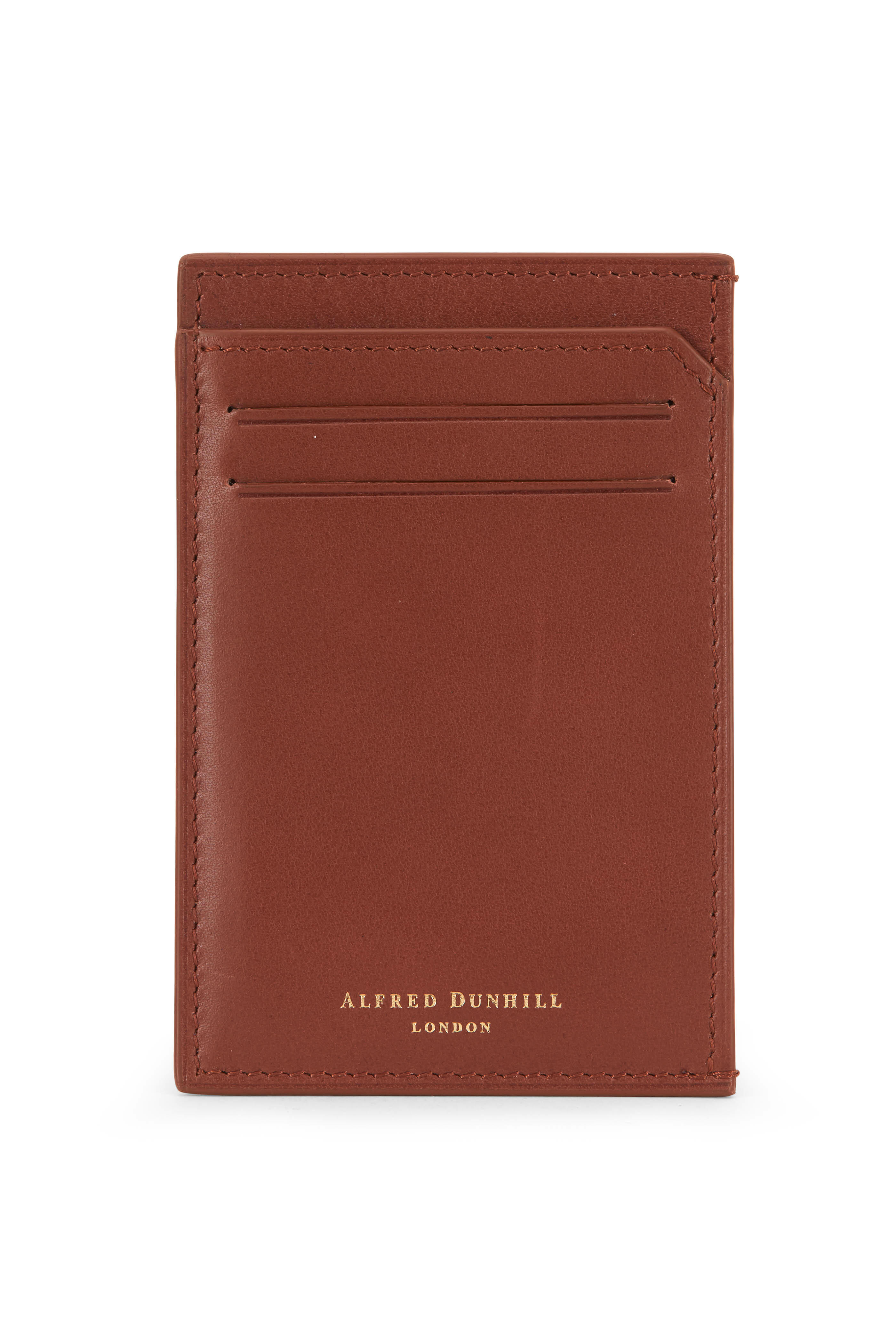 新品未使用★DUNHILL L2V340A Card case★ dunhill カードケース 「DUNHILL/ダンヒル」本革 ロゴ刻印メタル