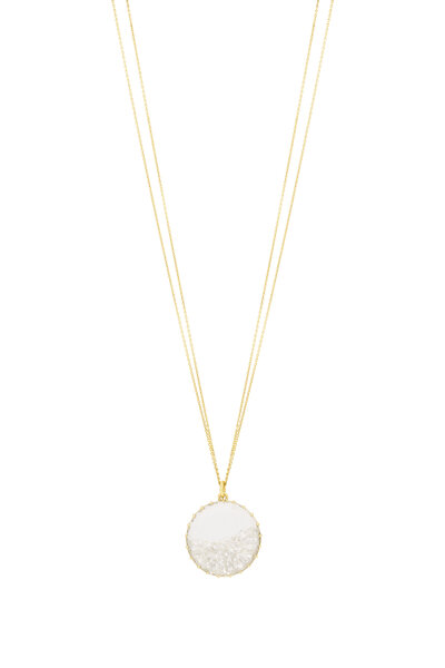 Renee Lewis - 18k Yellow Gold Diamond Shake Necklace