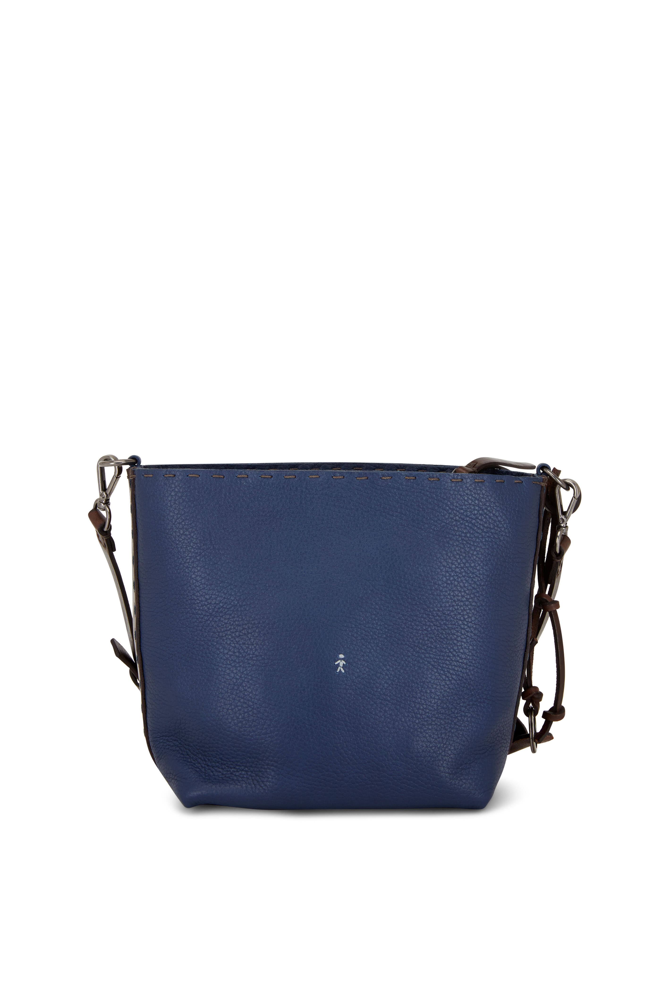 Henry Beguelin - Cuoio Margherita Navy Leather Crossbody