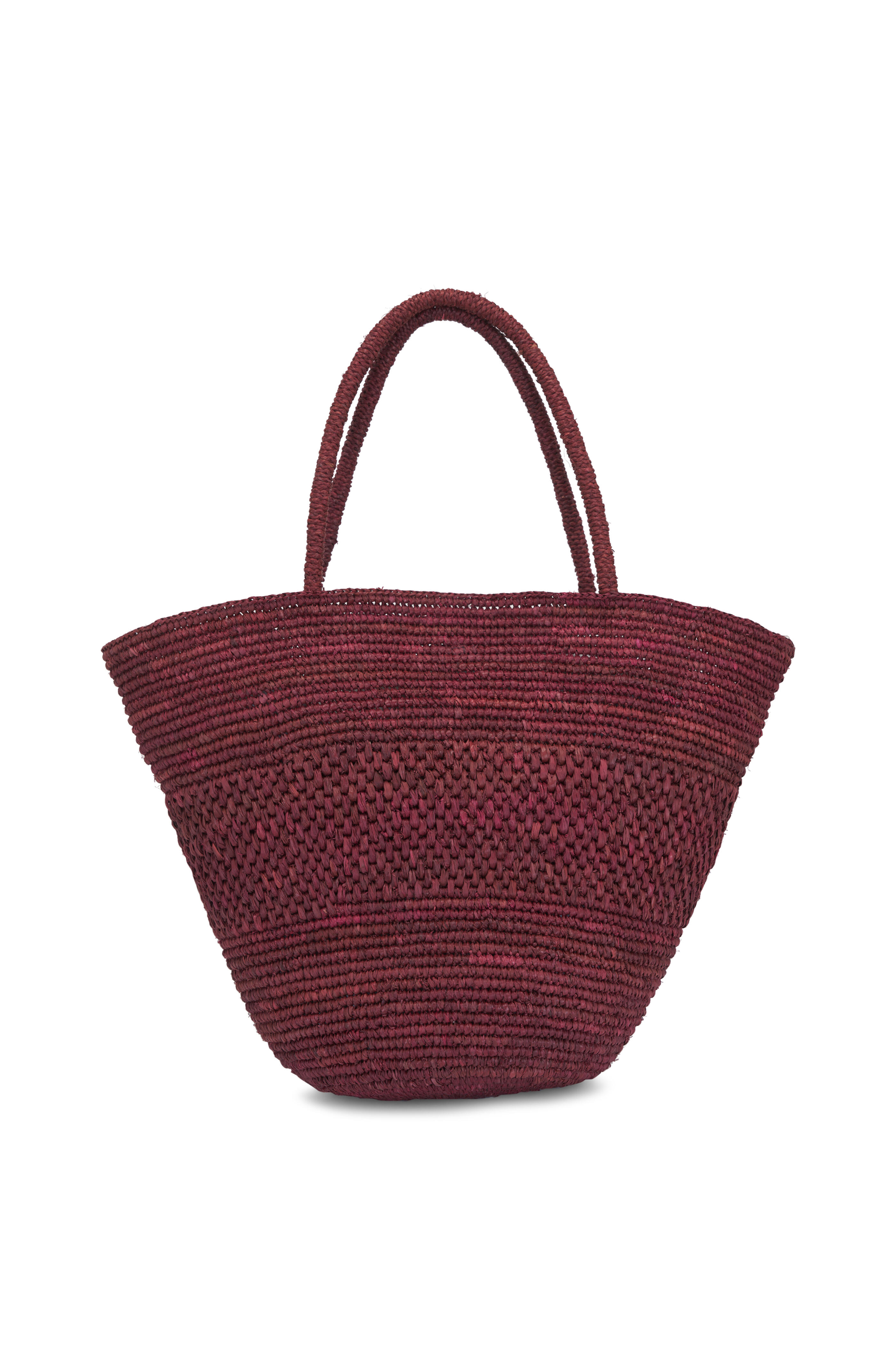 【The Row】 EMILIE バッグ The Row - Emilie Mocha Raffia Tote | Mitchell Stores