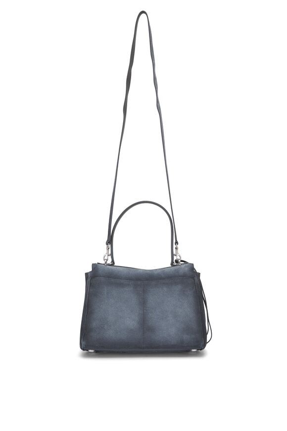 Balenciaga Small Rodeo Storm Gray Suede Top Handle Bag - view 3