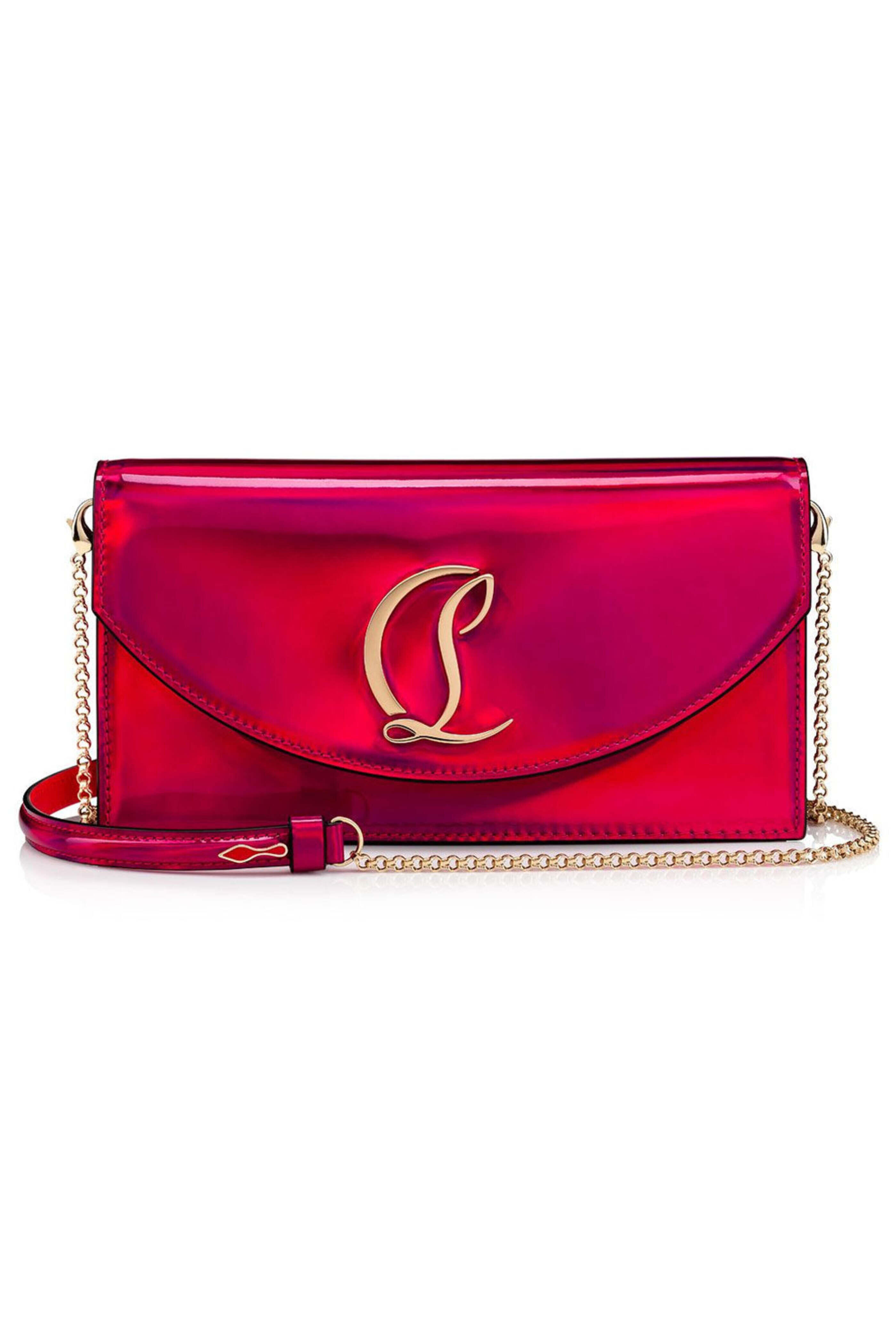 Christian Louboutin正規品/関税送料込み Ruby 54 shoulder bag CHRISTIAN LOUBOUTIN Loubi54 patent-leather shoulder bag