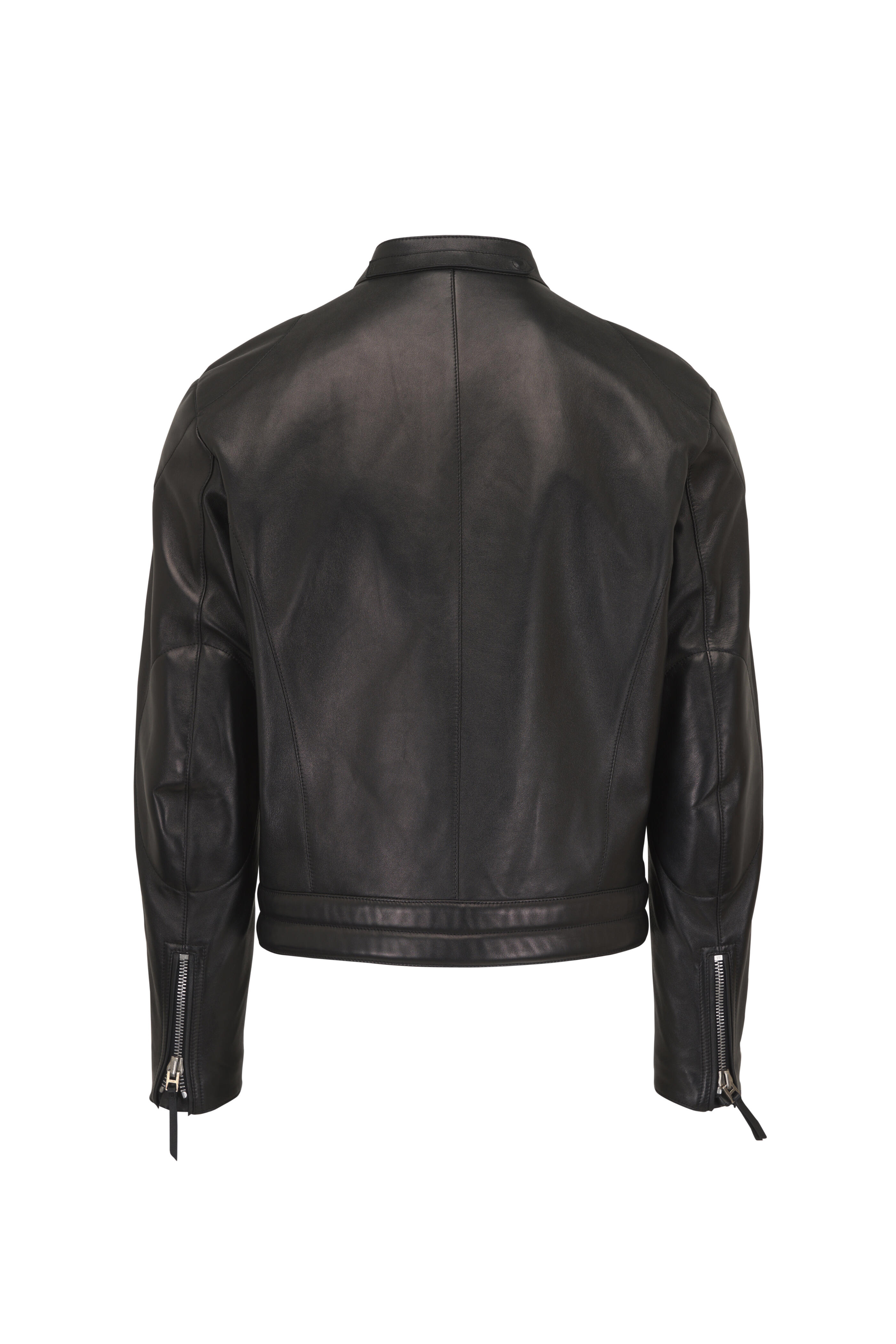 Tom Ford - Nappa Grain Black Leather Biker Jacket
