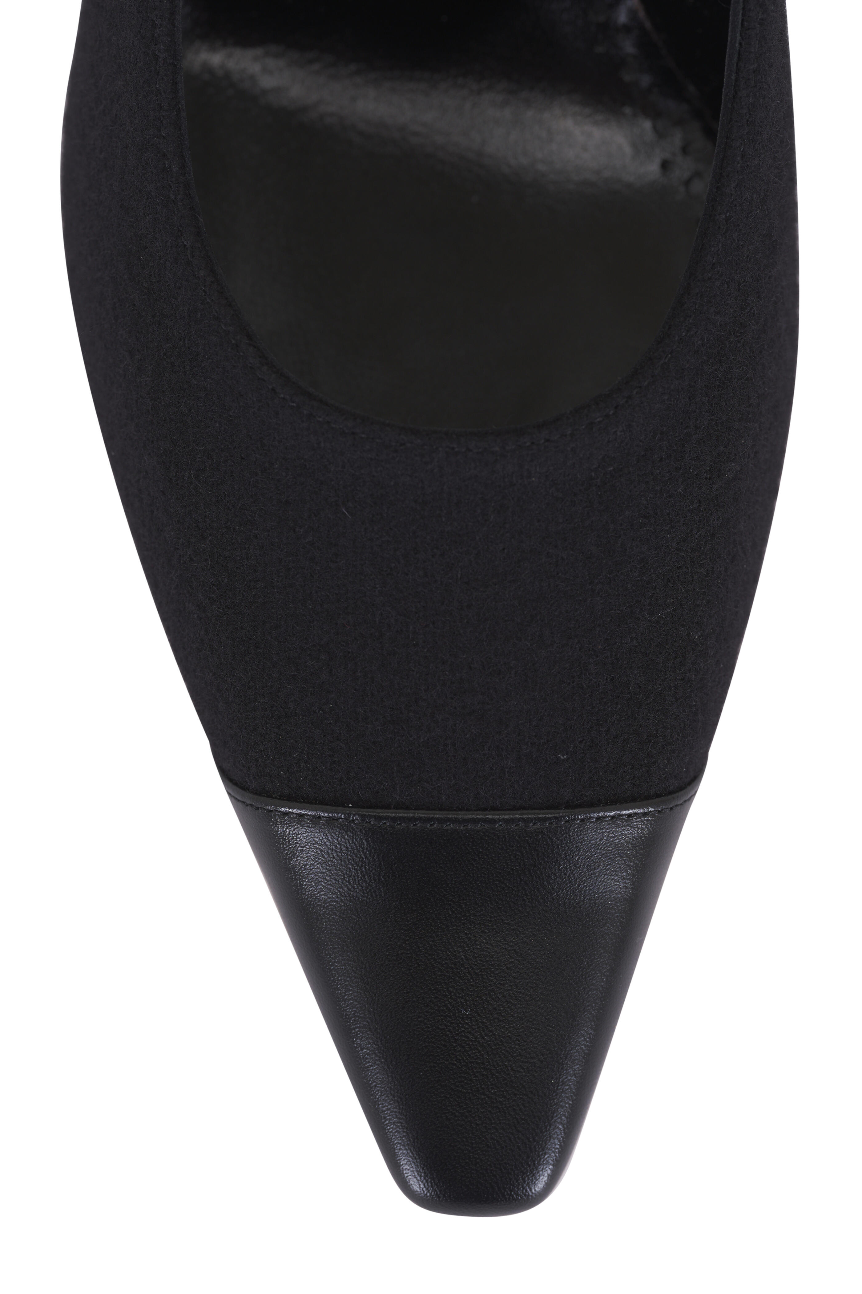 Manolo Blahnik - Mionel Wool & Leather Pump, 50mm