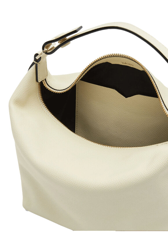 Valextra Mini Mochi Pergamena Leather Top Handle Bag - view 3