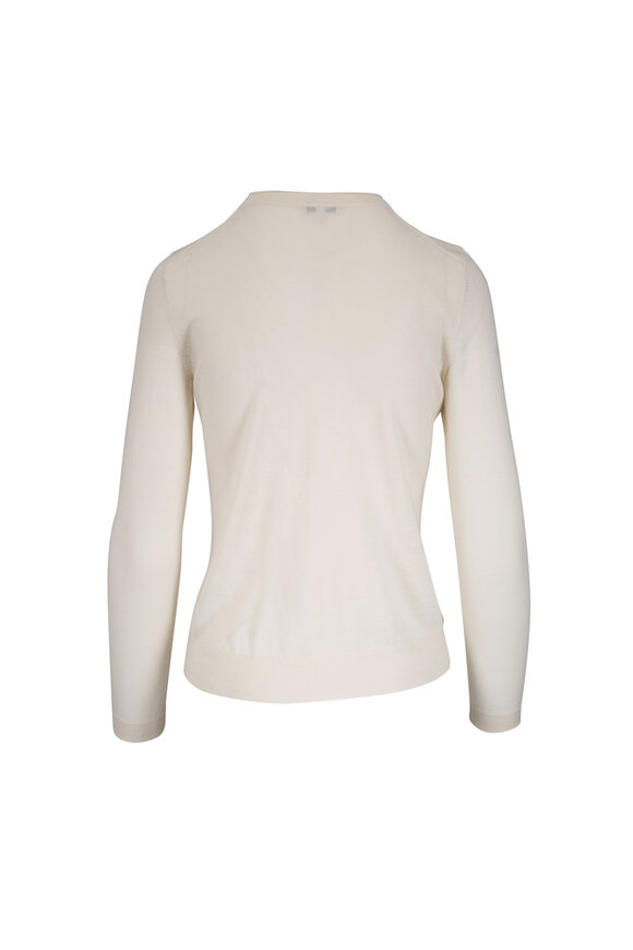 Lafayette 148 New York Cloud Fine Gauge Cashmere Sweater - view 5