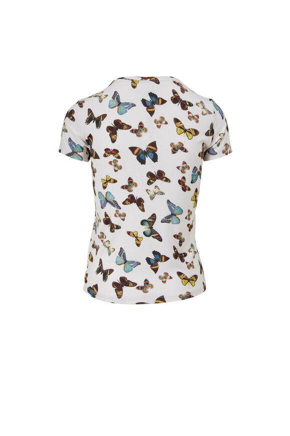 L'Agence - Ressi Ivory Flutter T-Shirt