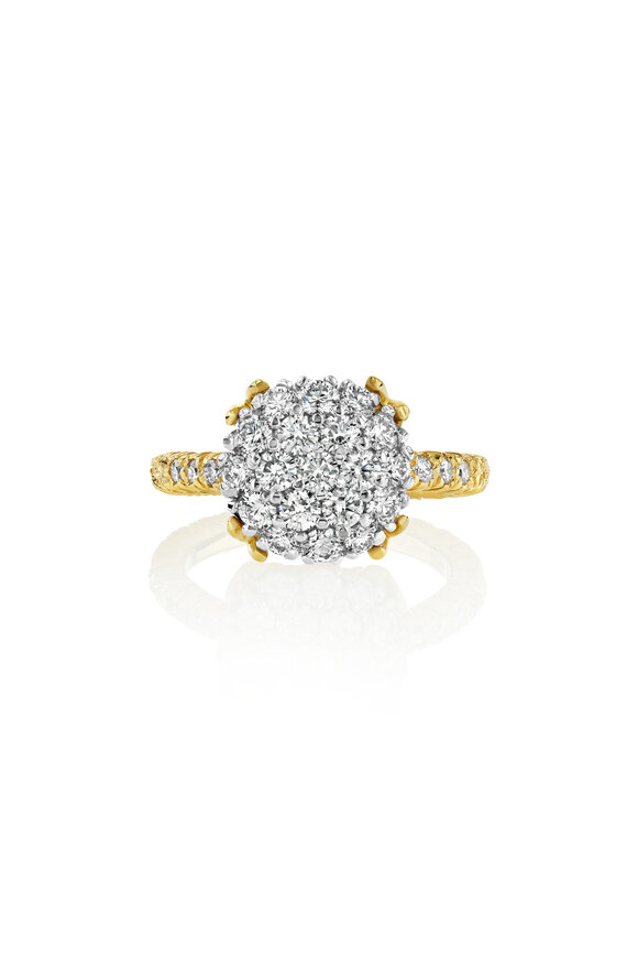 Aaron Henry Pave Diamond Ring - view 1