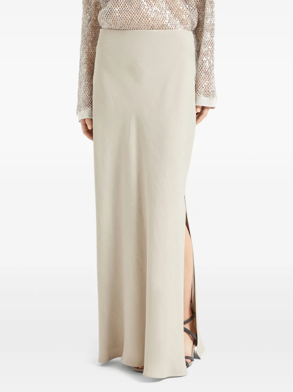 【関税&送料込】Brunello Cucinelli Fluid Bias-Cut Long Skirt Brunello Cucinelli Fluid Bias-Cut skirt | Nordstrom