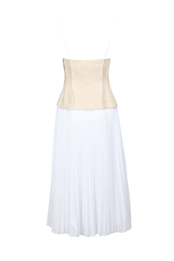 Simkhai - Duval Linen Bustier Midi Dress | Mitchell Stores