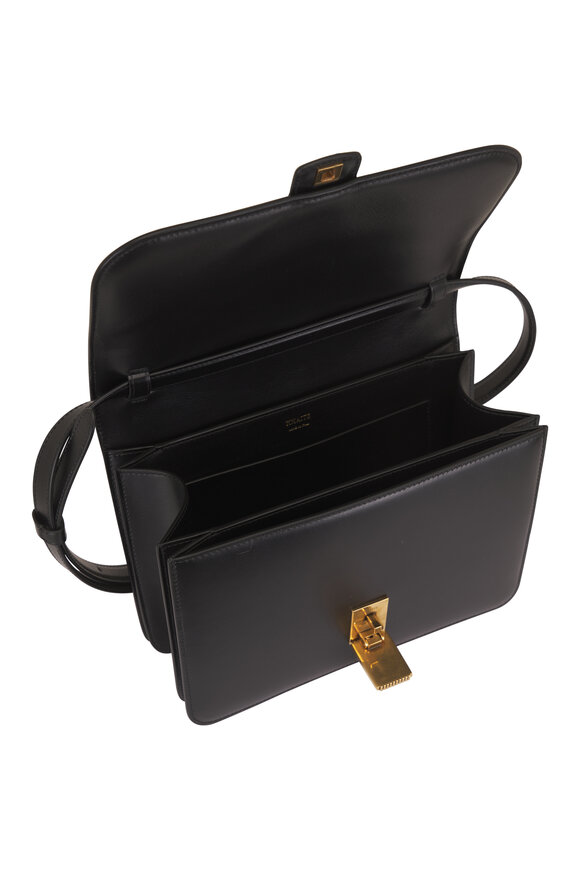 Khaite Blake Black Leather Crossbody - view 4
