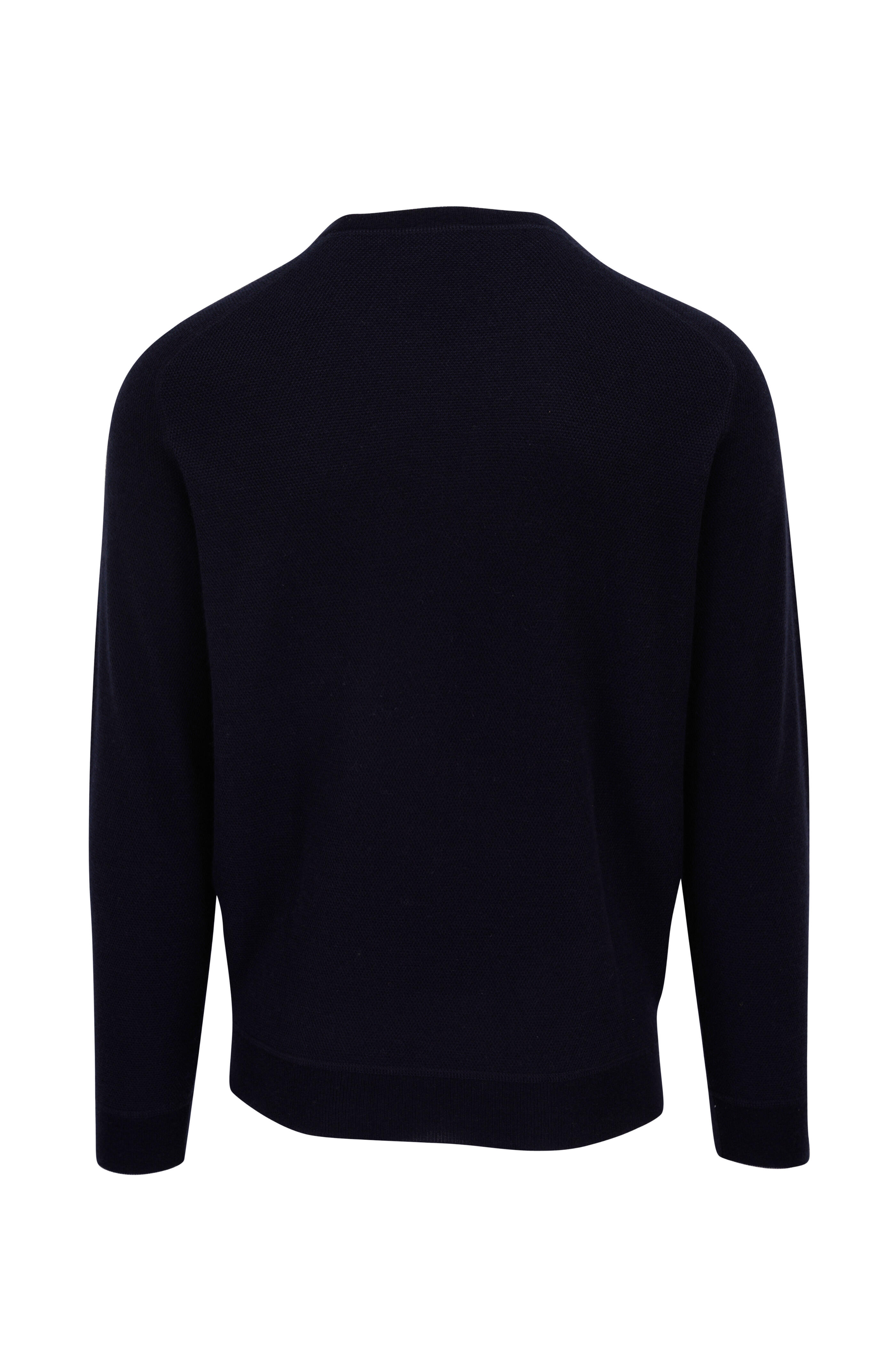 Peter Millar - Navy Crewneck Sweater | Mitchell Stores