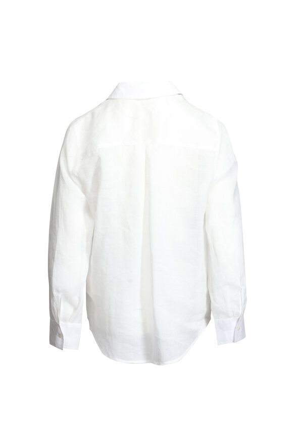 L'Agence Ellery Ivory Button Up Blouse - view 2