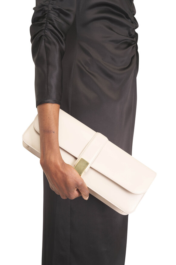 Khaite Blake Burro Leather Clutch - view 2