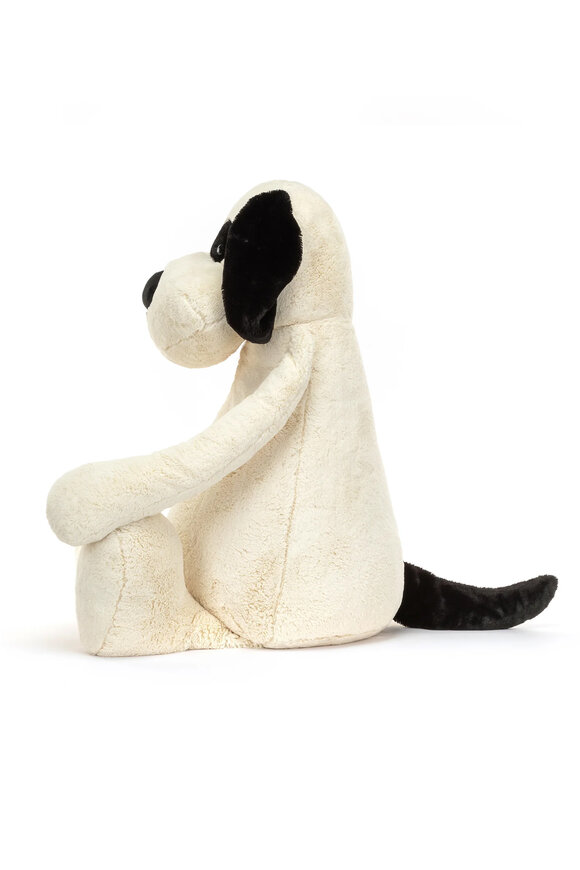 Jellycat Gigantic Bashful Black & Cream Puppy - view 3