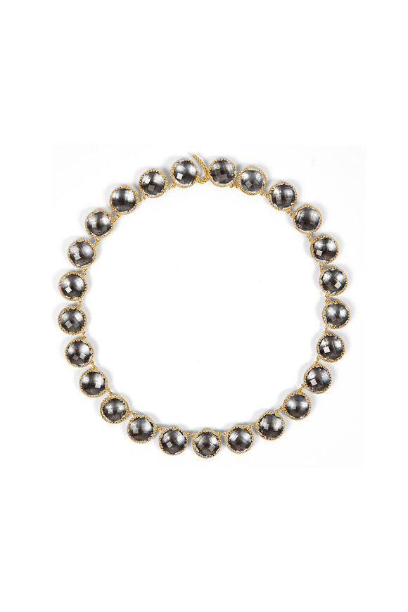 Larkspur & Hawk - Olivia Button Riviere Necklace