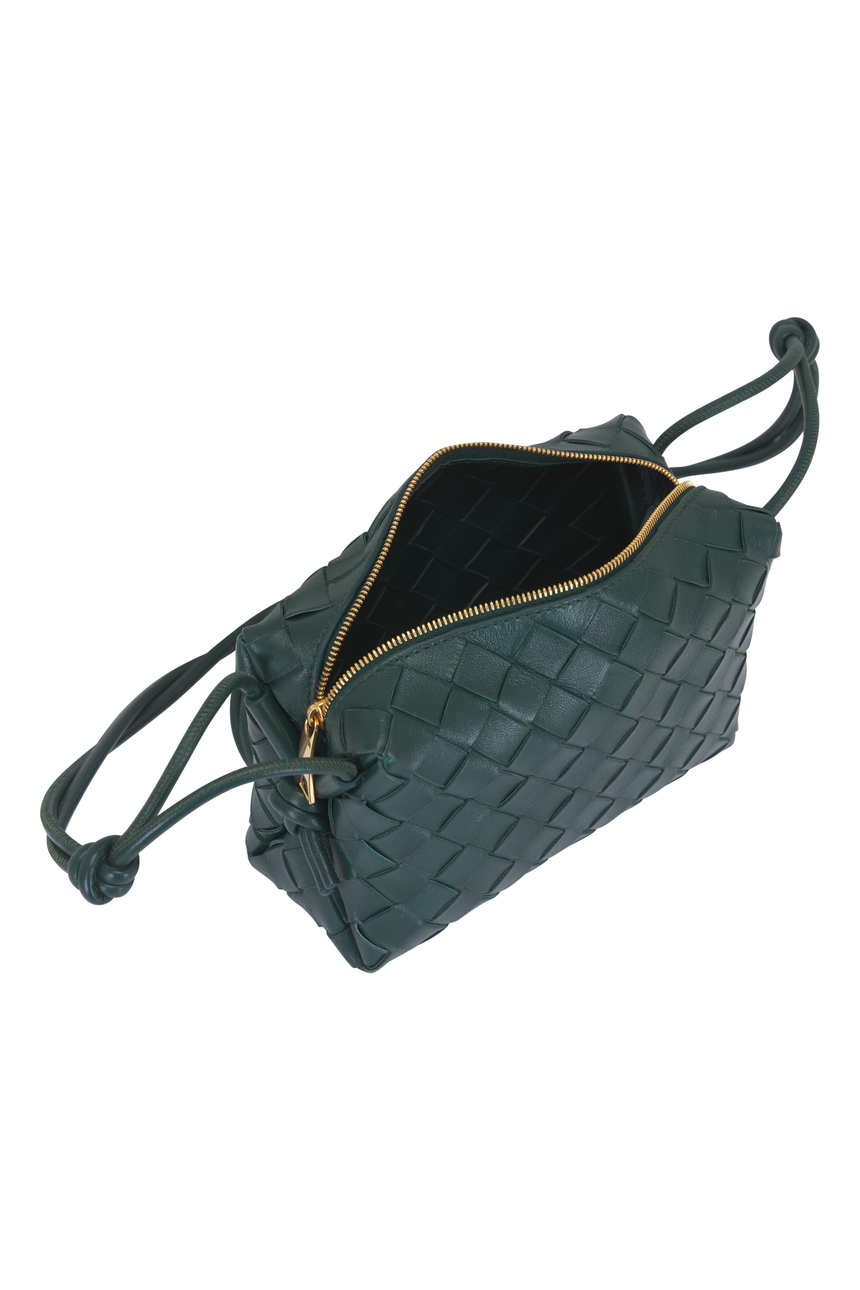 Bottega Veneta - Mini Loop Emerald Camera Bag