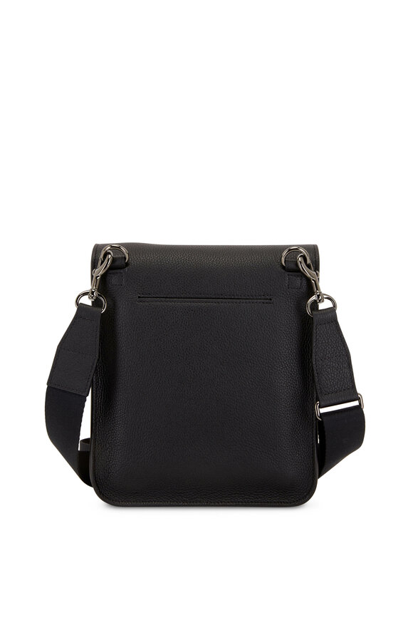 Akris - Anouk Black Leather Small Messenger Bag