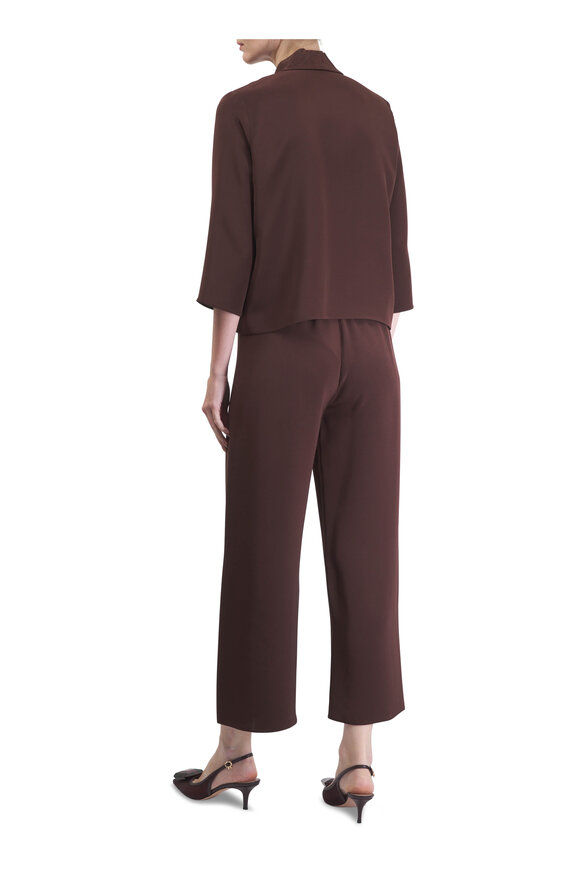 Peter Cohen Frolic Mahogany Silk Top - view 3