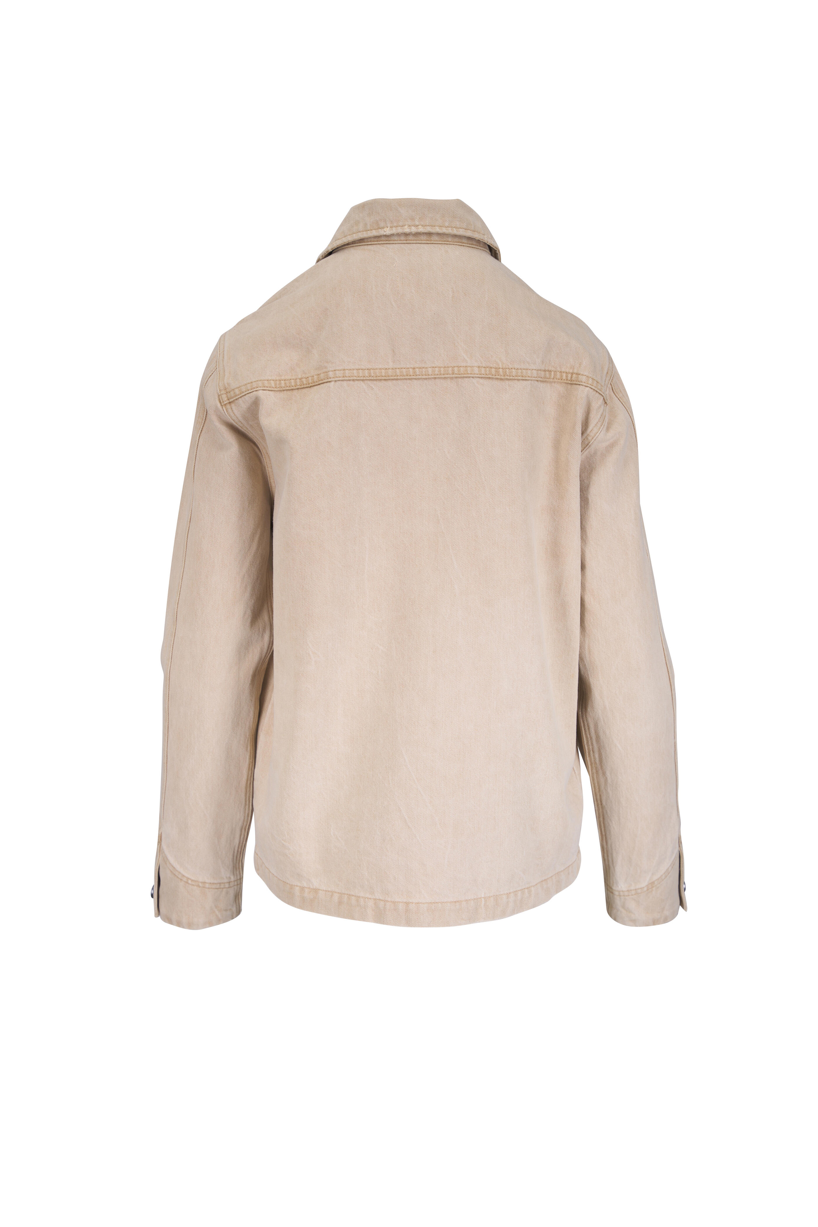 Khaite - Wyatt Dumas Rigid Denim Jacket - view 2