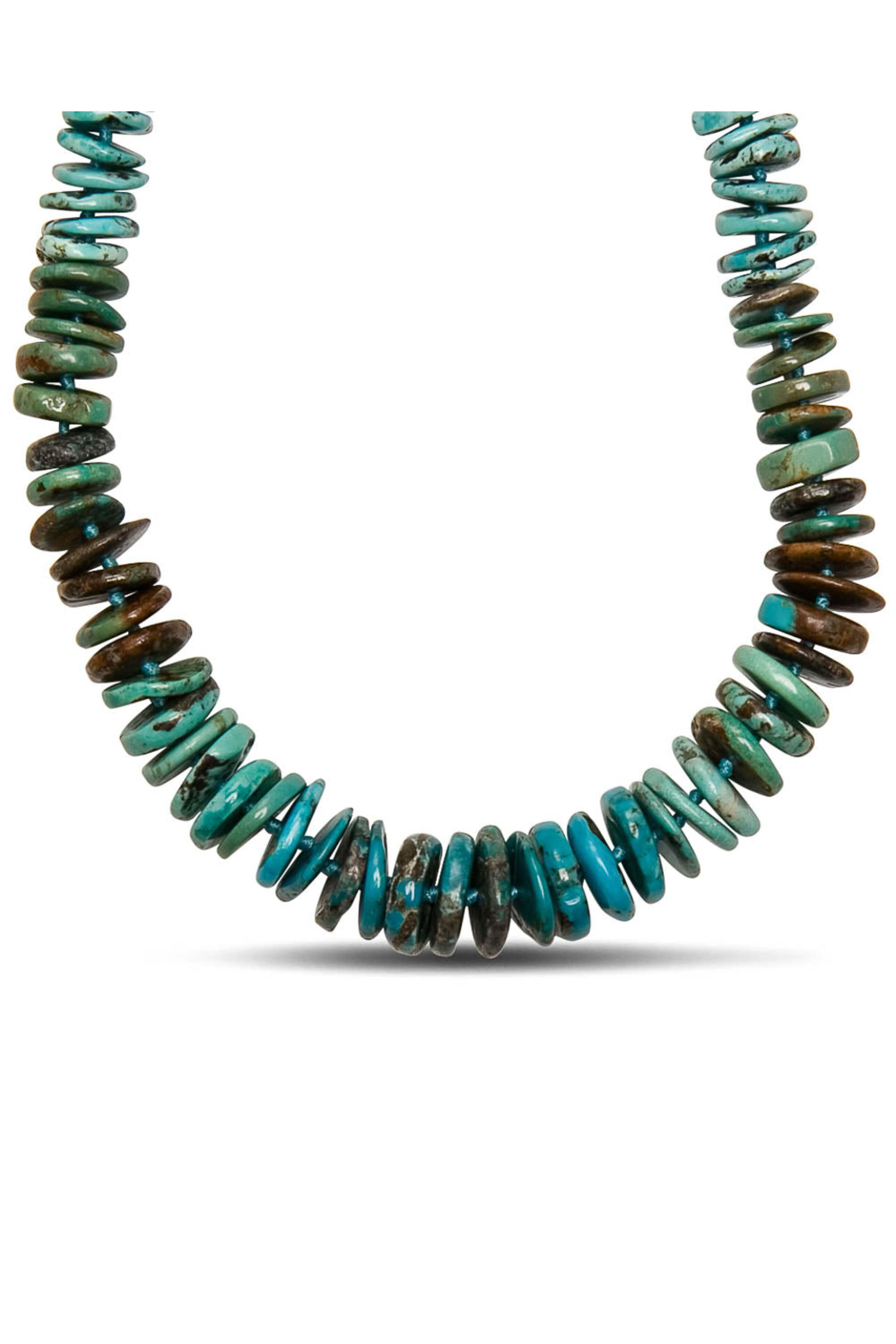 Nest Jewelry - Multi Color Turquoise Beaded Short Necklace