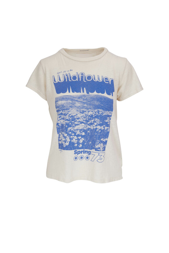 Mother - Lil Sinful Wildflowers Ivory T-Shirt