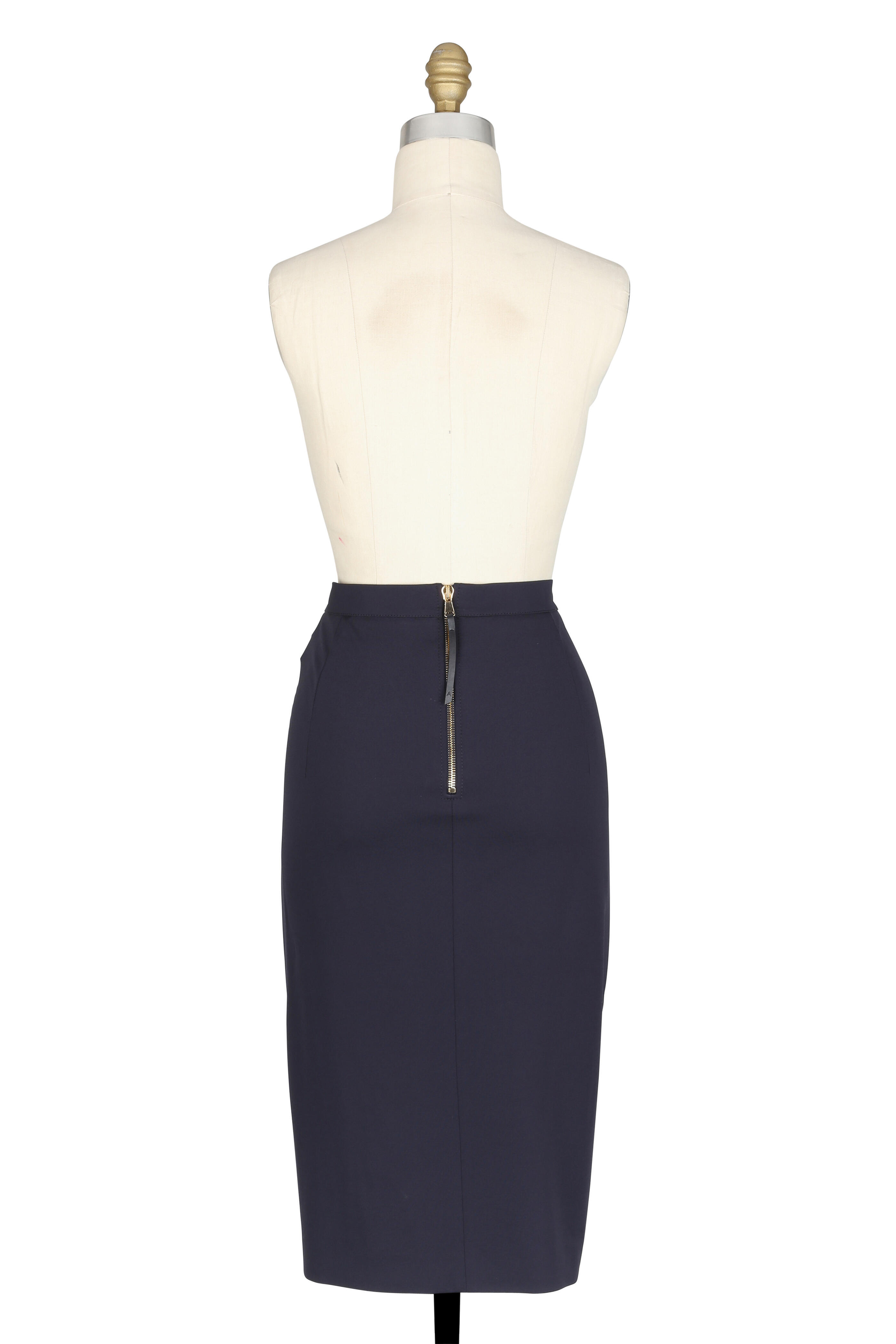 Altuzarra - Matisse Navy Blue Pencil Skirt