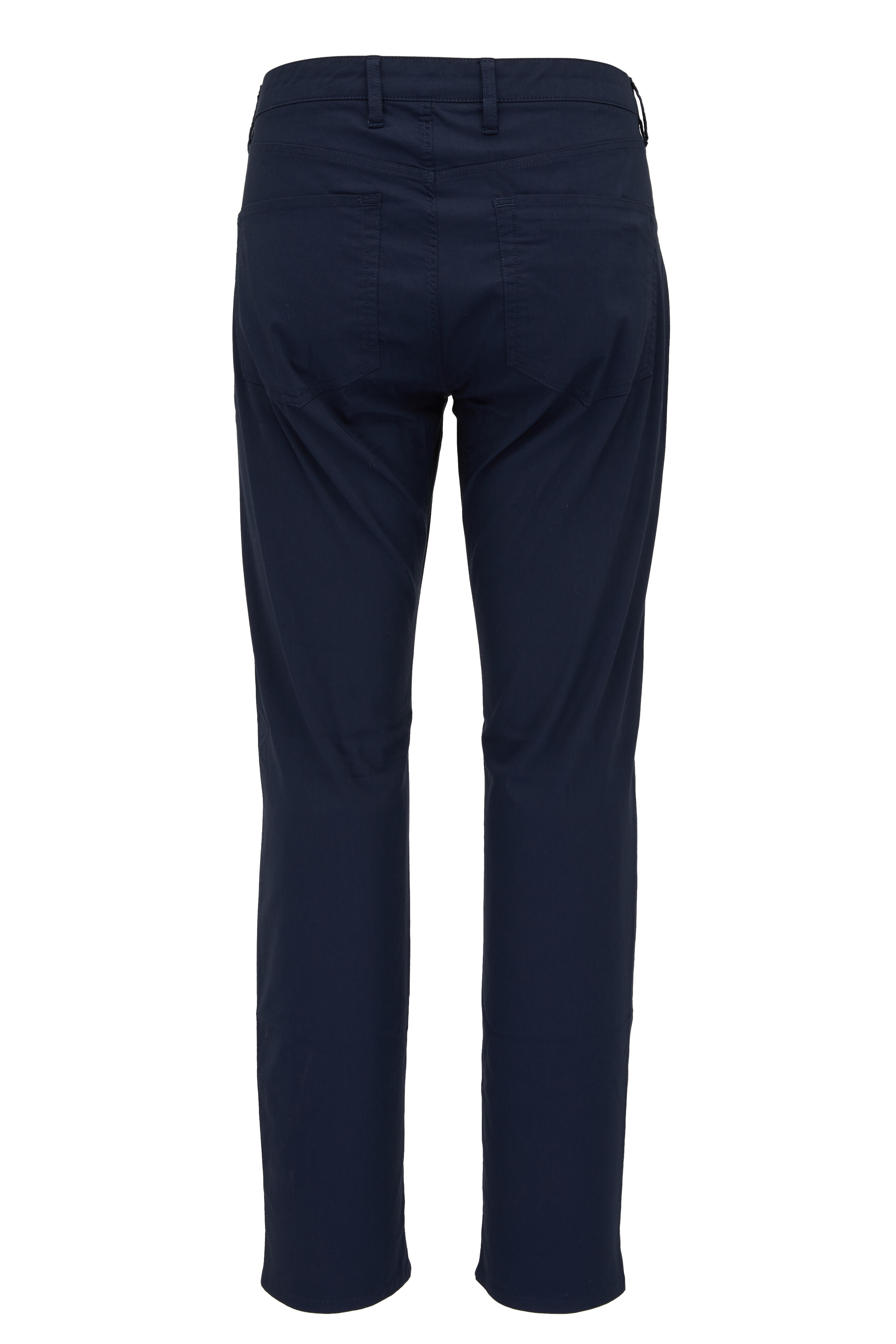 Faherty Brand Movement™ Navy Five Pocket Pant Mitchell Stores