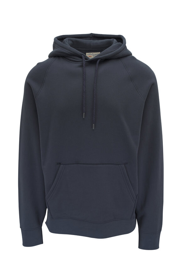 Faherty Brand High Standard Blue Nights Fleece Hoodie