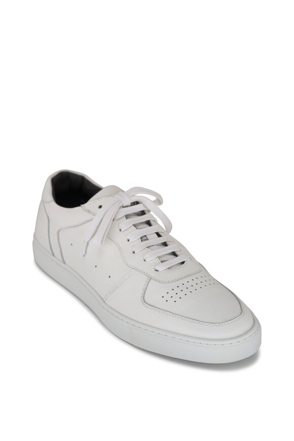 To Boot New York Barbera White Leather Sneaker