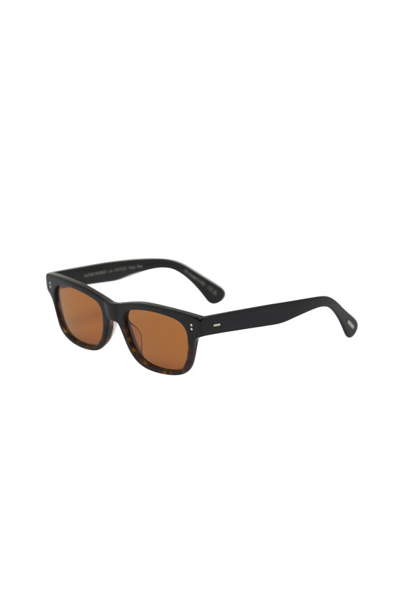 Oliver Peoples Rosson Sun Black Sunglasses - view 4