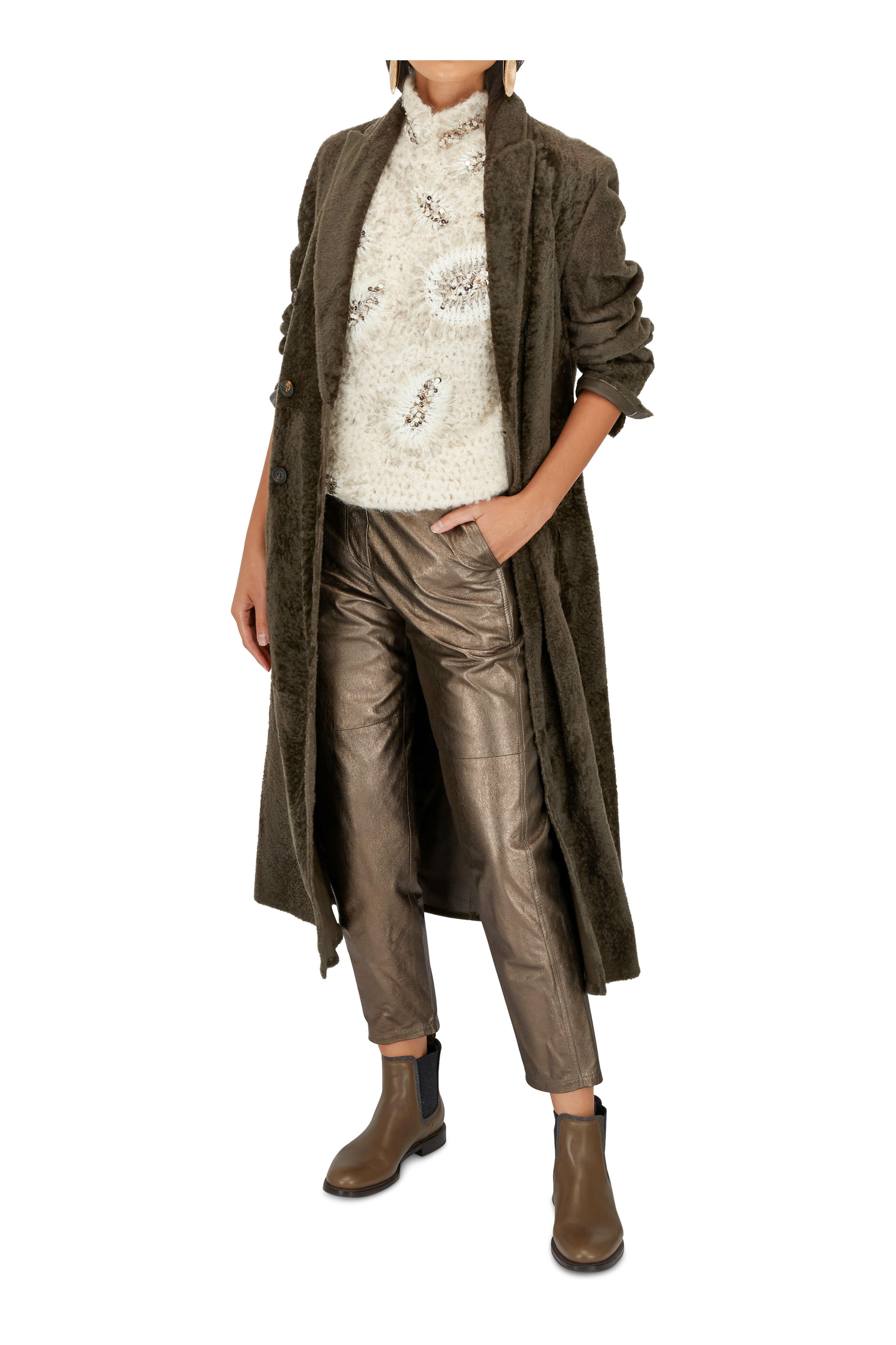 Brunello Cucinelli - Cigar Ultra Light Shearling Double