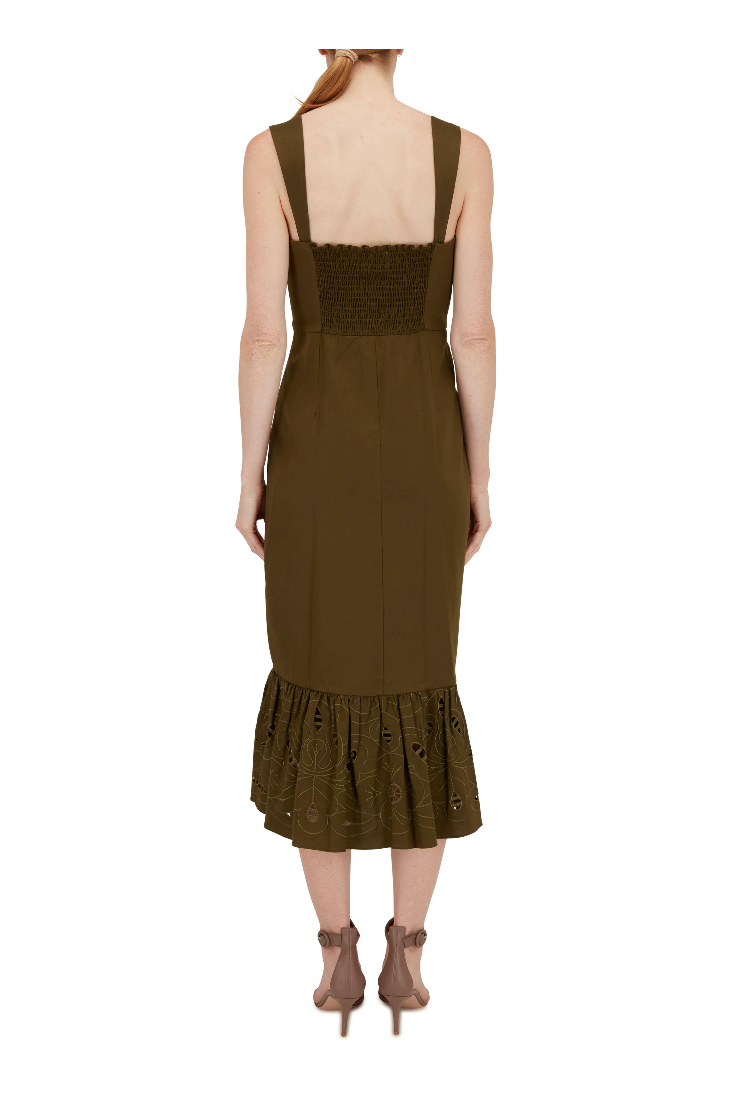 Sachin + Babi - Laura Olive Green Dress | Mitchell Stores Sachin + Babi - Laura Olive Green Dress | Mitchell Stores