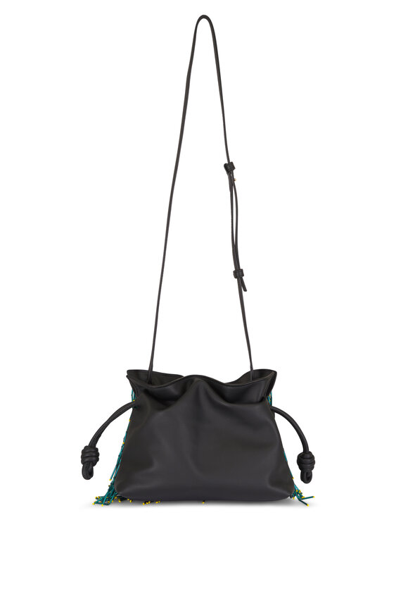 Loewe Mini Flamenco Multicolor Beaded Clutch - view 4
