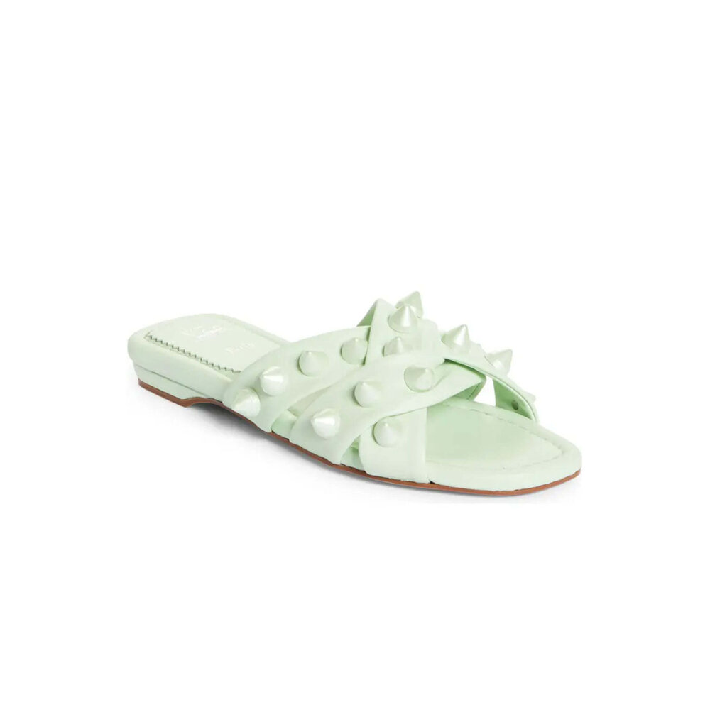 Christian Louboutin サンダル ハイヒール スピカ クラブ Christian Louboutin Women's Miss Spika Club Slide Sandal in Studio